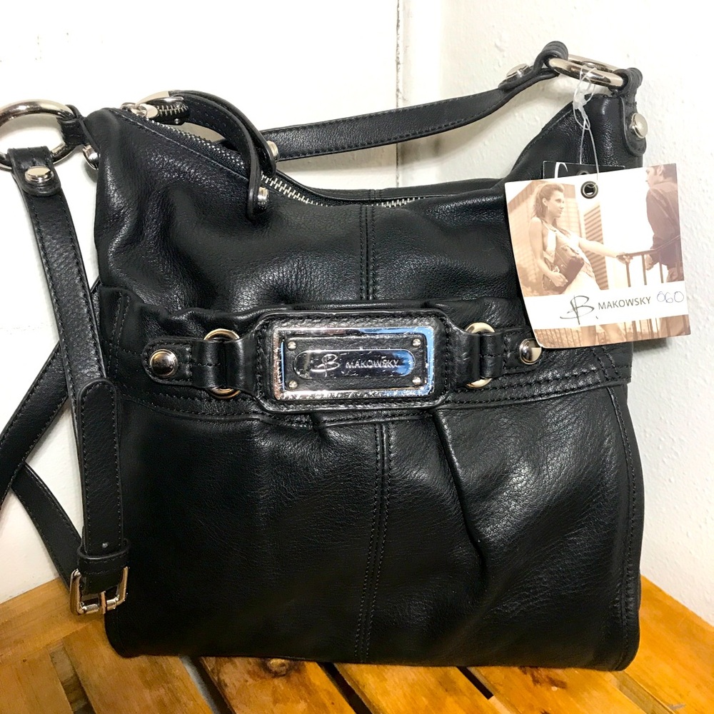 B Makowsky Crossbody Bag NWT